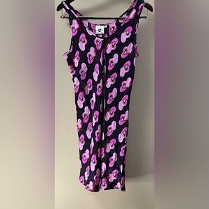 Universal Women VTG 90’s Betty Boop Printed Silk Slip Dress Nightgown Size Med